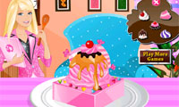 play Barbie Ice Cream Decoration