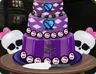 play Monster High Cake Decoration