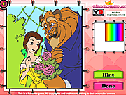 play Princess Belle Coloring