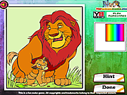 play The Lion King Coloring