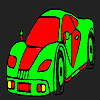 play Hot Rod Car Coloring