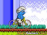 play Smurf Bmx