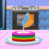 play Love Rainbow Cake