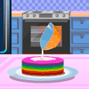 Love Rainbow Cake