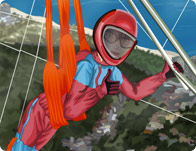 play Hang-Gliding Girl