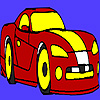 Racing Concept Car Coloring