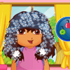 play Dora First School Day Haircuts