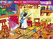 play Princess Cinderella Cleanup