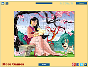 play Princess Mulan Jigsaw