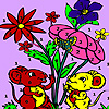 play Mice In The Garden Coloring