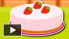 play Creamy Strawberry Mint Pie