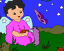 play Kids Garden Colorings