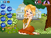 play Smiling Beauty Dress Up