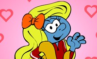 play Smurfette Dress-Up