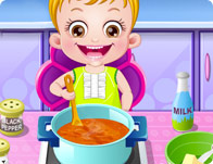 play Baby Hazel In Kitchen