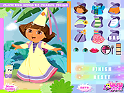 play Dora The Explorer Dressup