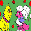 play Dogs Love Coloring