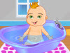 Cute Baby Bath