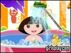 play Dora Baby Bath