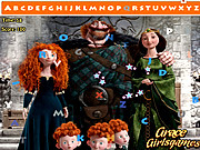play Brave Merida Hidden Alphabet
