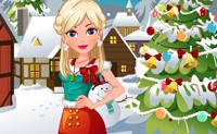 play Facial Miss Santa