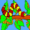 play Worm In The Garden Coloring