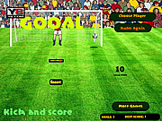 play Football Kick And Score