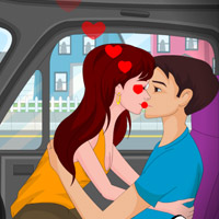 Kiss In A Car