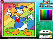 play Donald The Duck Coloring