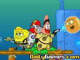 play Spongebob And Patrick Dirty Bubble Busters