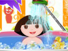 play Dora Baby Bath