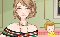 play Stylish Babysitter Dress Up