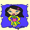 play Loreen Picture In Frame Coloring
