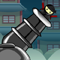 play Ninja Cannon Shot