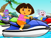 play Dora Jet Ski
