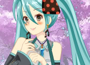 play Hatsune Miku From Vocaloid Dress Up