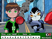 play Ben 10 Omniverse Hidden Letters