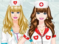 play Barbie And Ellie Med School Prep