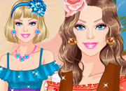 play Barbie In The Countryside Dress Up