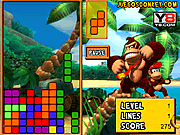 play Donkey Kong Tetris