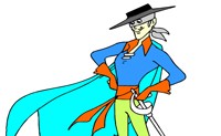 play Coloring Zorro!