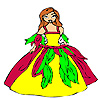 play Beautiful Bloom Princess Coloring