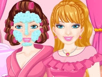 play Barbie Look- Alike Makeover