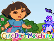 play Cute Dora Matching