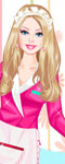play Barbie Pastry Chef Dress Up