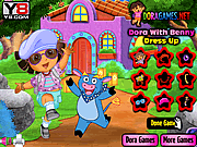 play Dora With Benny Dress Up