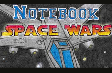 play Notebook Space Wars