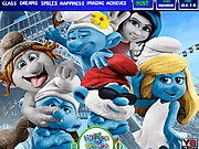 play The Smurfs-2 Hidden Letters