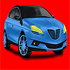 play Big Blue Concept Car Coloring