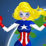 play Super Girl Dress Up